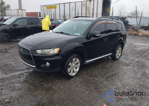 2012 Mitsubishi Outlander Se z USA, uszkodzony, nr VIN JA4JT3AW5CU026942
